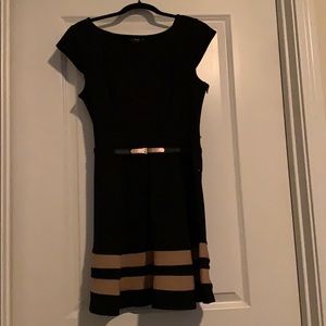 Sequin hearts Black dress